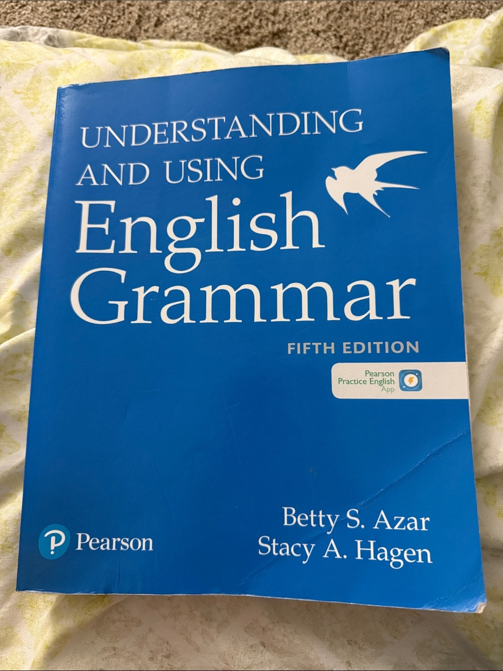 Pearson English Grammar Workbook — Blue Cover